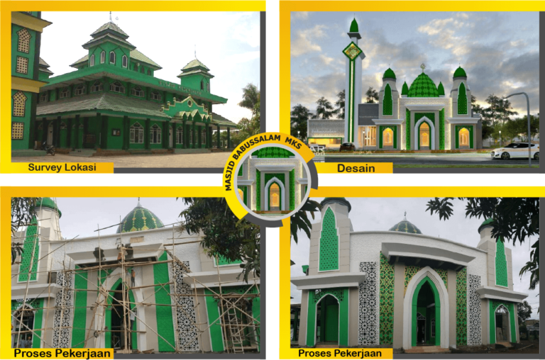 Portofolio Krawangan Masjid Babussalam Mks