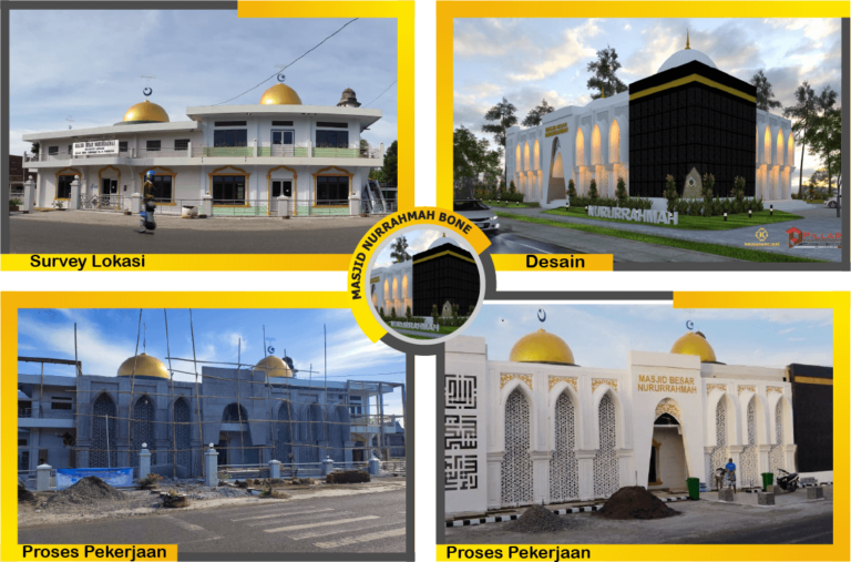Portofolio Krawangan Masjid Nurrahmah Bone