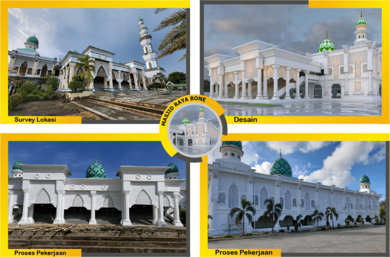 Portofolio Krawangan Masjid Raya Bone